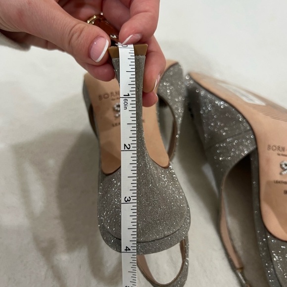 Antonio Melani x Born on Fifth Millie jewel sling back heels - size 8 - Picture 6 of 6